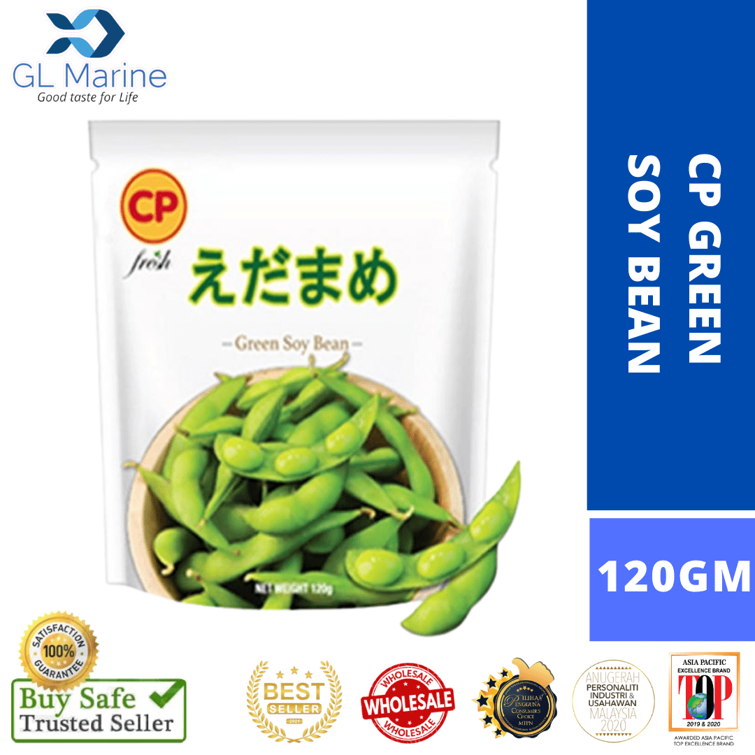 CP GREEN SOY BEAN (EDAMAME)  { 120GM }